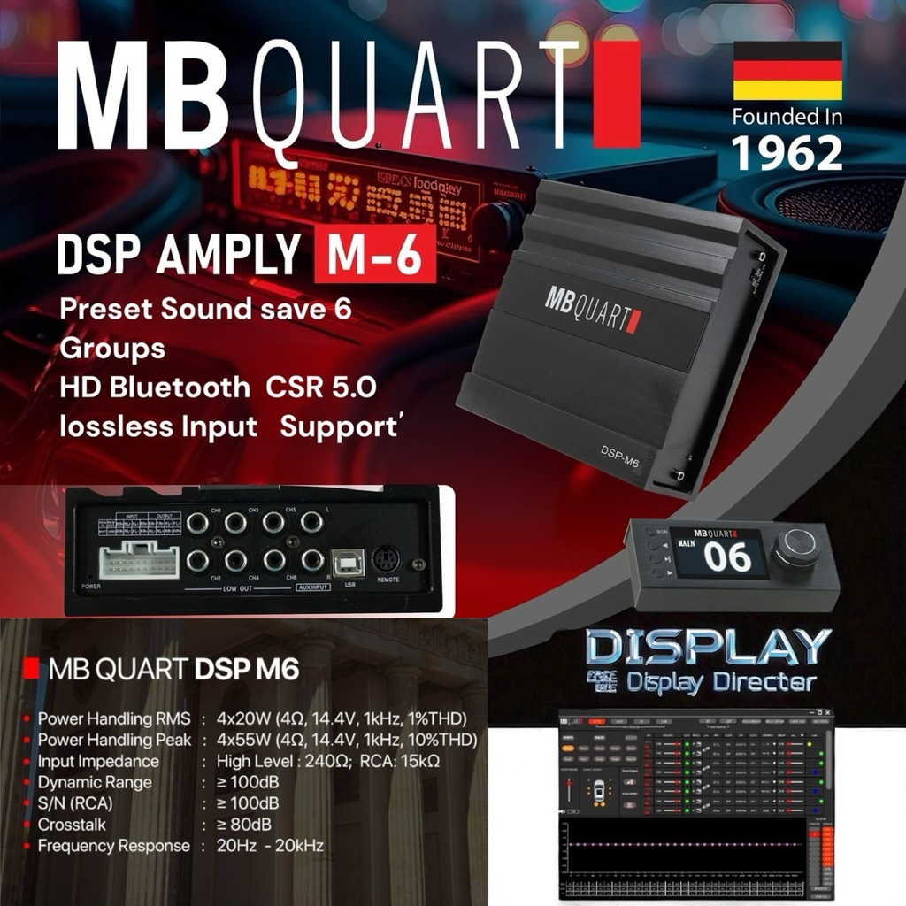 DSP    MB QUART 6 CH