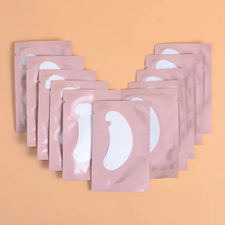 *พร้อมส่งในไทย💝 อายแพดต่อขนตา อายแพด Eyepad 50 คู่/ถุง แผ่นรองใต้ตา หน้ากากแปะใต้ตา สำหรับต่อขนตา