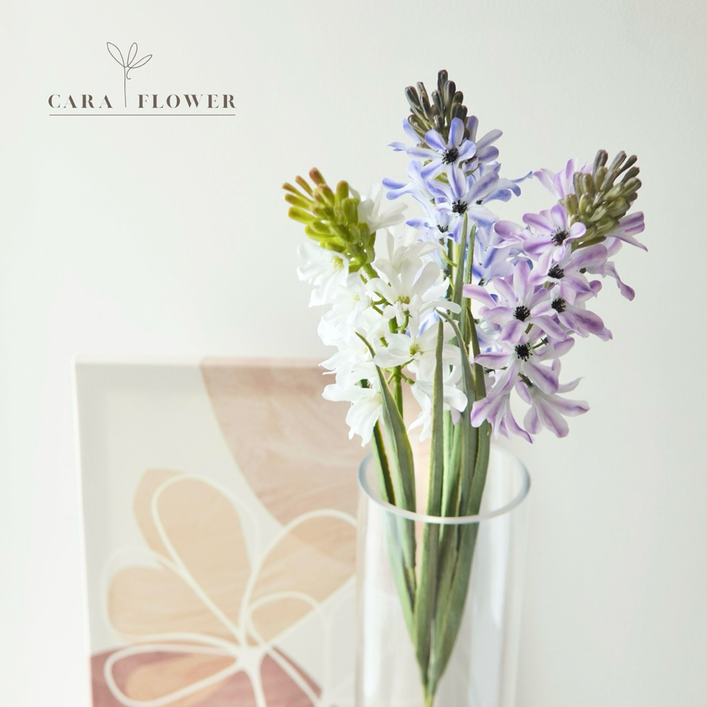 Hyacinth | ดอกไฮยาซินธ์ปลอม ดอกไม้ประดิษฐ์ ดอกไม้ปลอม ไว้ตกแต่งบ้าน (H13)[พร้อมส่ง]