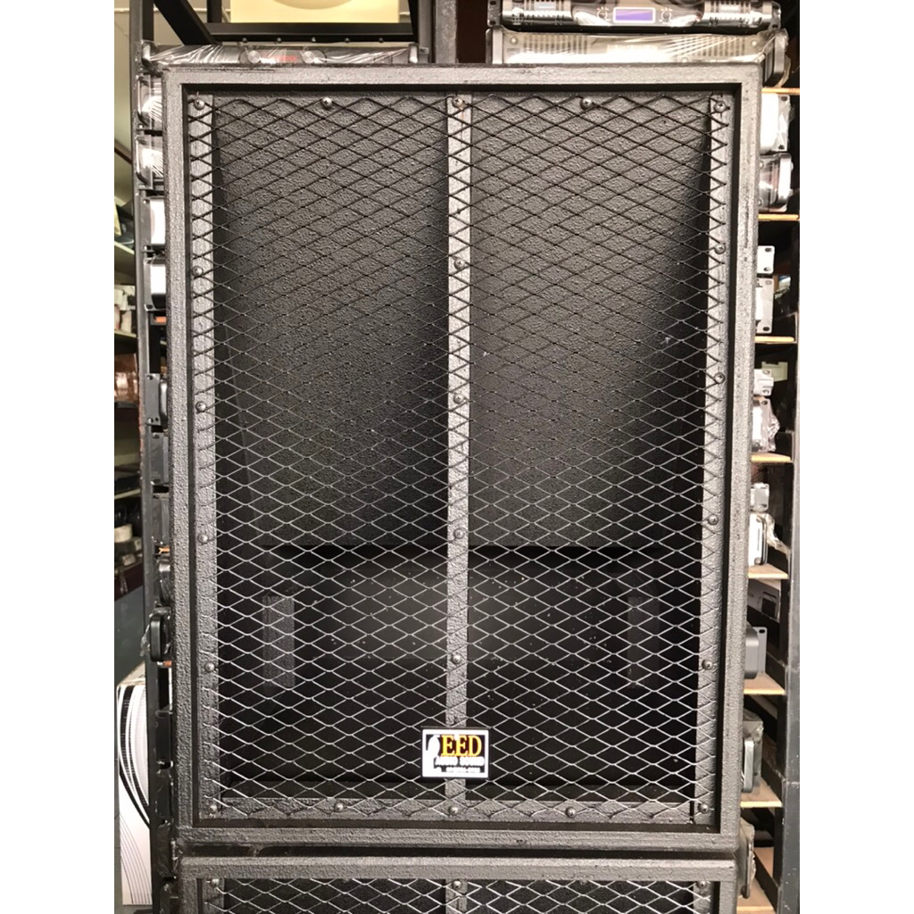 ตู้ลำโพงเปล่า15นิ้ว BV15 ไม้อัดภูเขา20mm ขนาด ก49×ย57×ส66 ซม