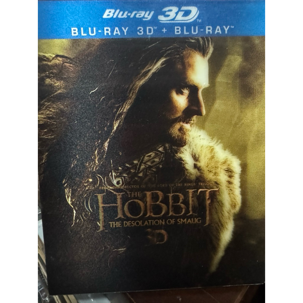 Hobbit 2 desolation of smaug bluray3D only ไม่มี2D มือ2 slipcover lenti ซับเสียงไทย