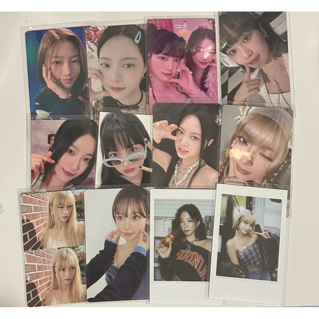 พร้อมส่ง การ์ด LE SSERAFIM CHAEWON KAZUHA EUNCHAE