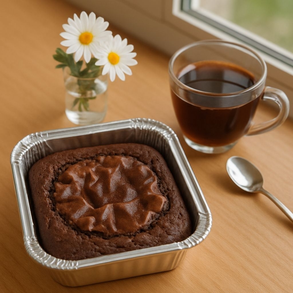 บราวนี่ รสชอคโกแลต ถ้วยฟอยล์ 4001