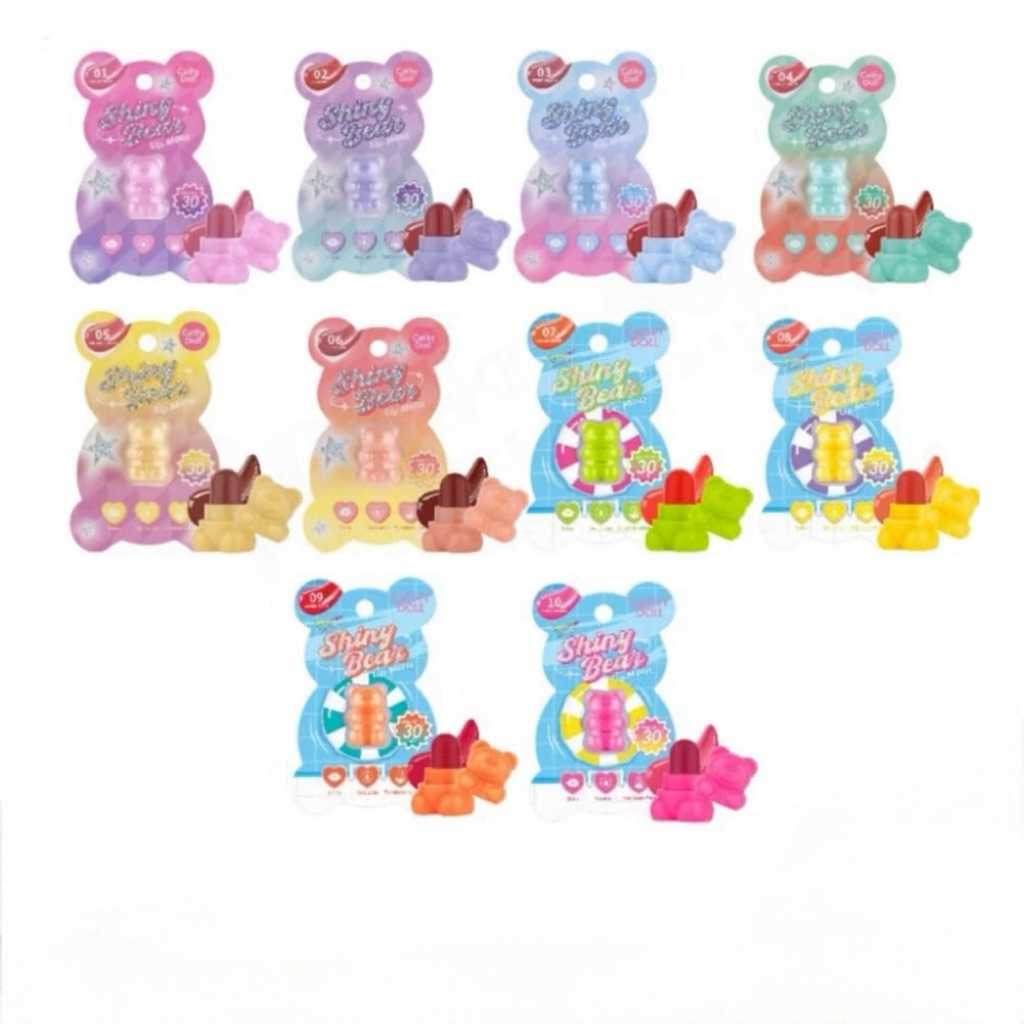 Cathy Doll Shiny Bear Lip Moist 1.1g. เคที่ดอลล์ ไชน์นี่ แบร์ ลิป มอยส์