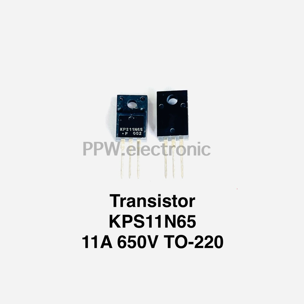 (แพ็ค1ตัว) KPS11N65 KPS11N65F TO-220 11A 650V แบรนด์ KEC N CHANNEL MOS FIELD EFFECT TRANSISTOR kps11
