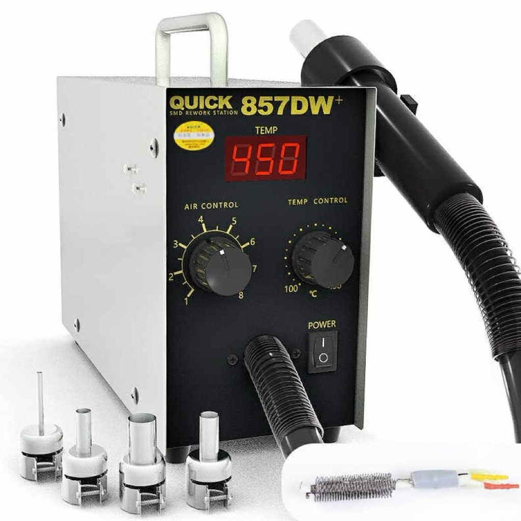 QUICK857DW+ฮอตแอร์ ยี่ห้อQUlCK ของแท้100%