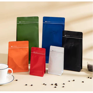 （50ใบ)ถุงใส่เมล็ดกาแฟ Cube Coffee Bag ถุงเปล่า บรรจุ เมล็ดกาแฟ มีวาว์ล มี ขยายด้านข้าง แบบซีล ชุดละ