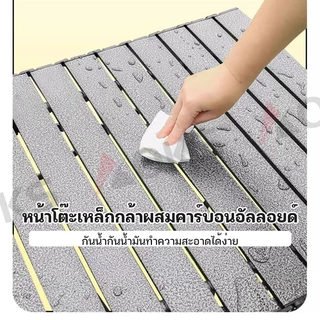 【ซื้อ 1 แถม 4】 ชุดเก้าอี้และโต๊ะพับสำหรับตั้งแคมป์ AOKS เก้าอี้และโต๊ะพับได้ อุปกรณ์แคมปิ้งกลางแจ้ง