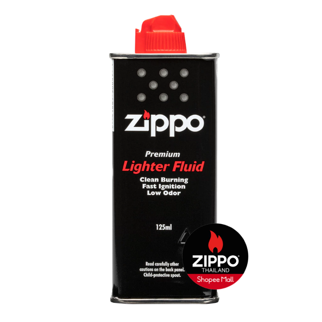 น้ำมัน Zippo ขนาด 4 ออนซ์ (125 ml.) จำนวน 1 กระป๋อง 1 can of Zippo fluid