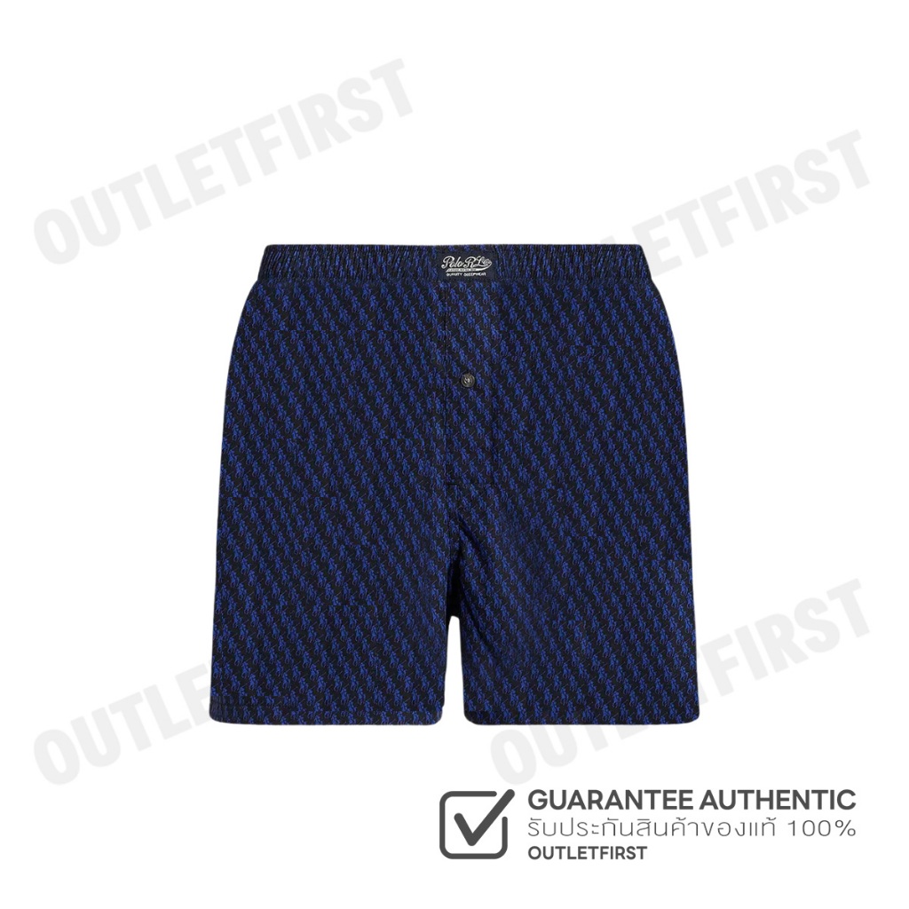 POLO RALPH LAUREN รุ่น CLASSIC COTTON WOVEN BOXER CODE: 714862630012 กางเกงขาสั้น กางเกงชั้นใน กางเก