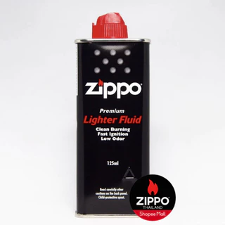 น้ำมัน Zippo ขนาด 4 ออนซ์ (125 ml.) จำนวน 1 กระป๋อง 1 can of Zippo fluid