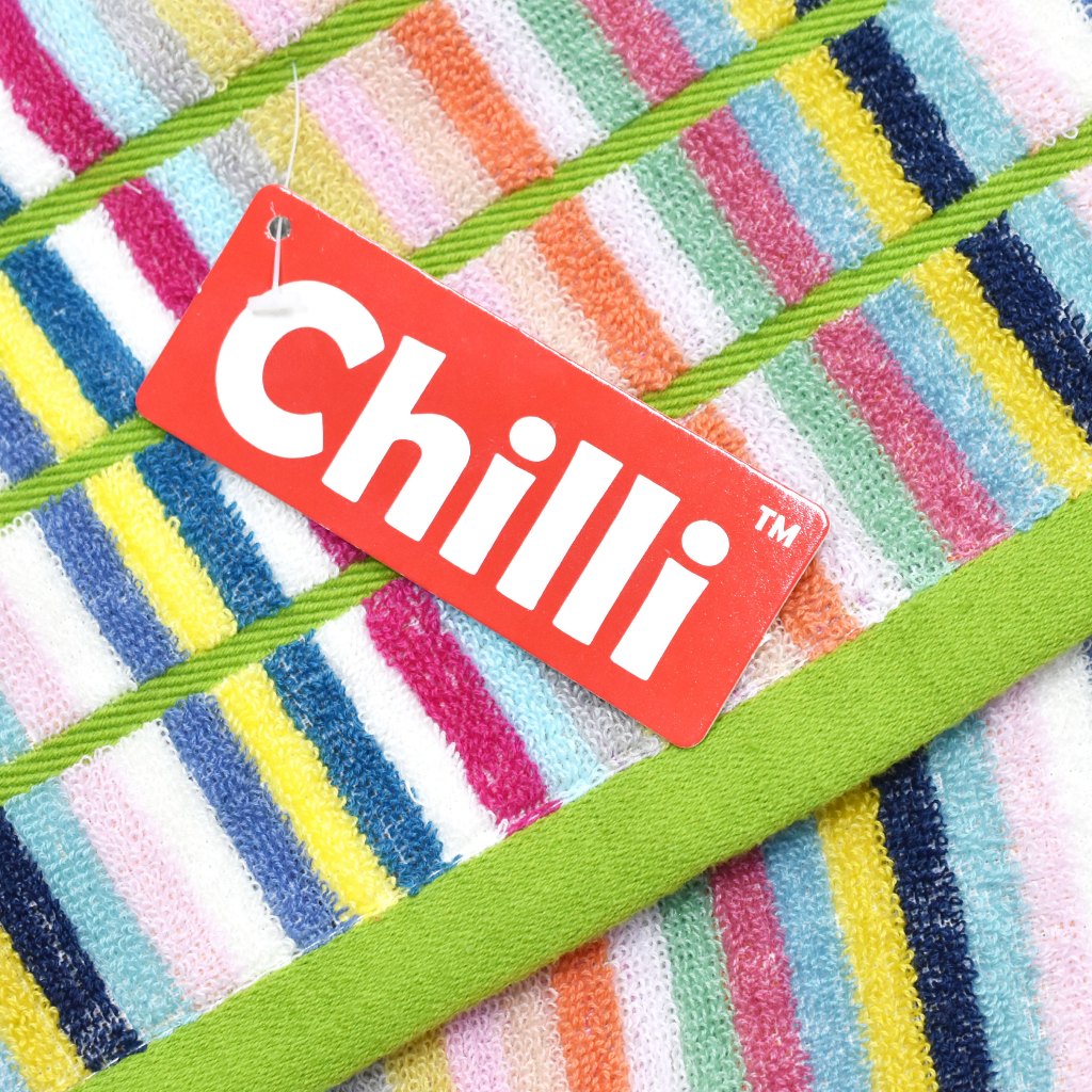 ผ้าขนหนูรายริ้วสีรุ้ง ขนาด3572ซ.ม. Cotton100% ซับน้ำดีมาก รูปที่ 5