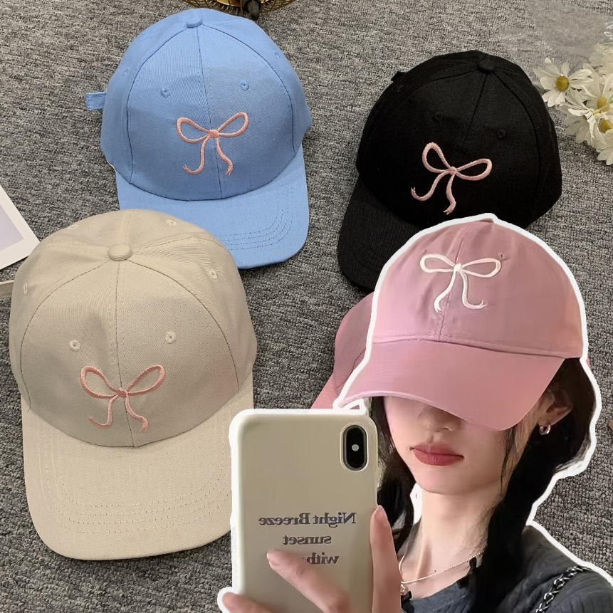 หมวกเบสบอล หมวก ปัก y2k🧢 ins แฟชั่น สวย มินิมอล เกาหลี คุณภาพสูง💖 น่ารักๆ สำหรับผู้ชายและผู้หญิง