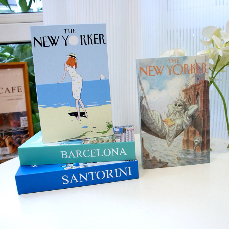 <พร้อมส่ง> [11] หนังสือประดับ 🍸🧁 สถานที่&ท่องเที่ยว Decorating Book 200++แบบ  กล่องพับ ใส่ของได้ สมุดกล่อง พร็อบ ถ่ายรูป