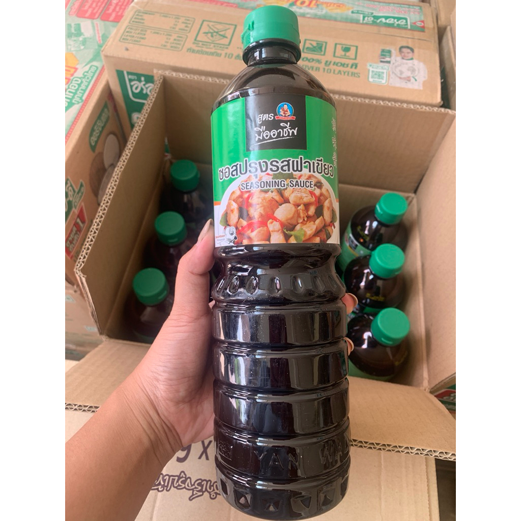 ซอสปรุงรสฝาเขียว สูตรมืออาชีพ 950 มล.