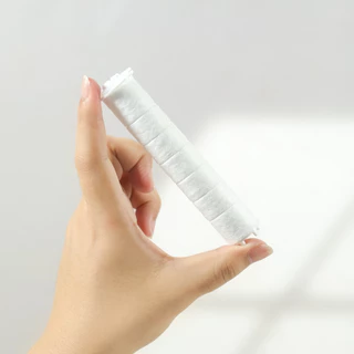 Chromosome ไส้กรองฝักบัว Cotton Micro Fiber x5ชิ้น - แถม หิน Calcium Sulfite ของฝักบัวรุ่น Purity 3-in-1