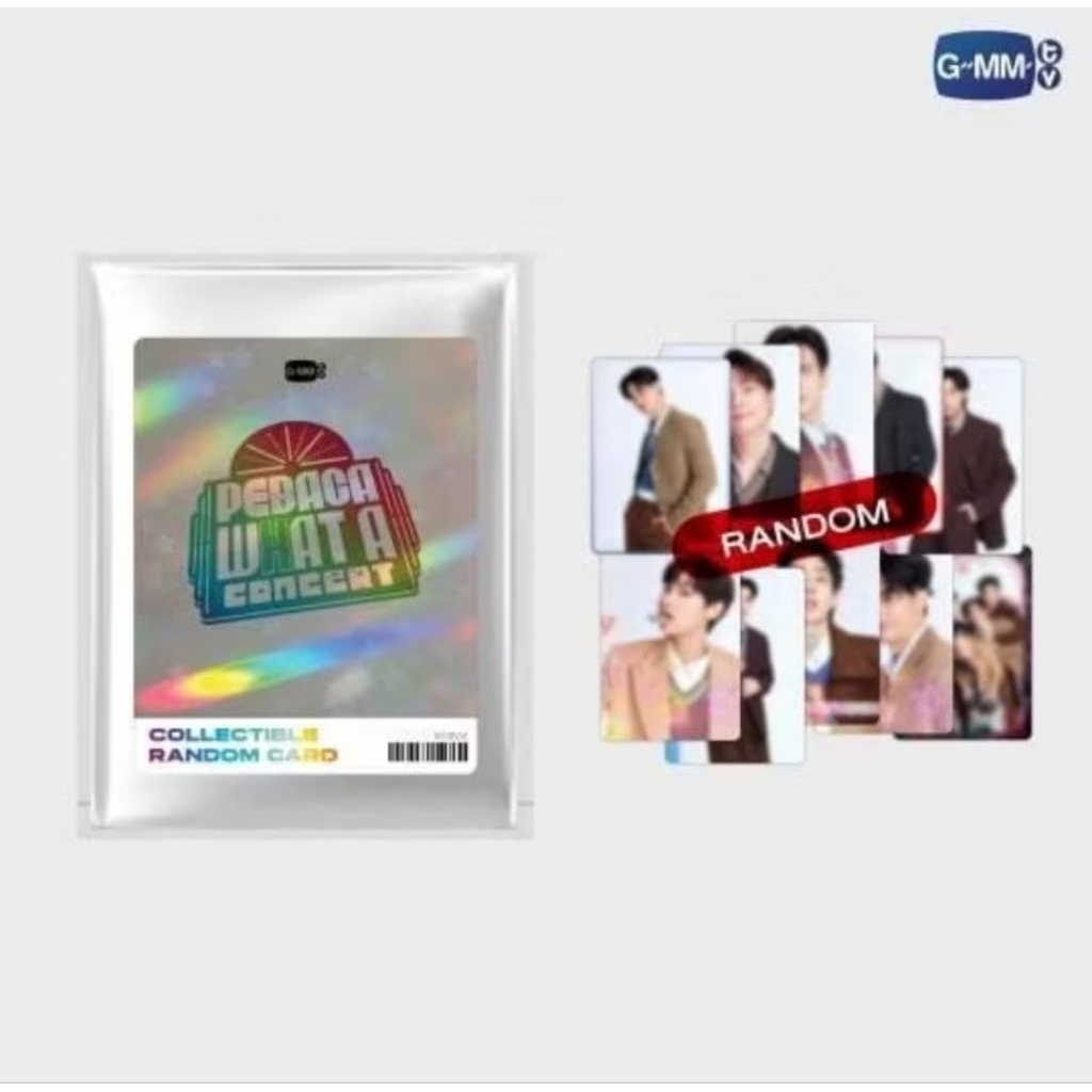 PEBACA WHAT A CONCERT COLLECTIBLE RANDOM CARD #Krist #Singto #Off #Gun #Tay and #New (พร้อมส่ง) ราคา ถูกที่สุด ดีลบีเคเค แกลเลอรีภาพที่ 4