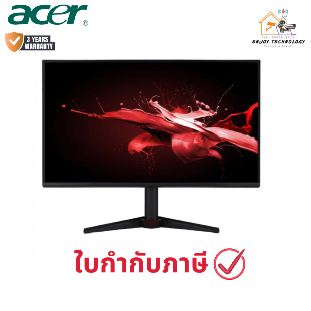 จอมอนิเตอร์ Acer Monitor Nitro Gaming LED 23.8 นิ้ว VG240Y Gbmipx (UM.QV0ST.G02) ประกันศูนย์ 3 ปี