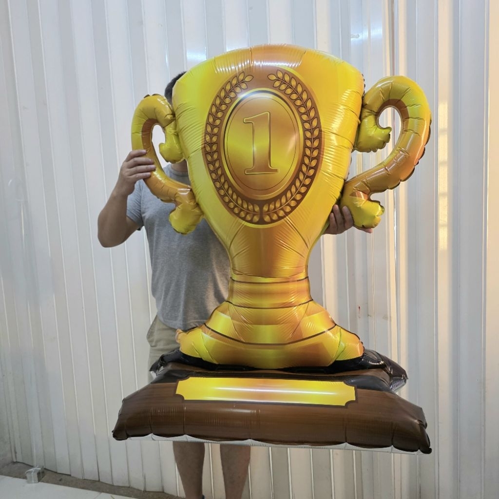ลูกโป่งถ้วยแชมป์ ถ้วยแชมป์ ถ้วยรางวัล กีฬาสี กีฬา ถ้วย ใหญ่โคตรๆๆ สูง104ซม.
