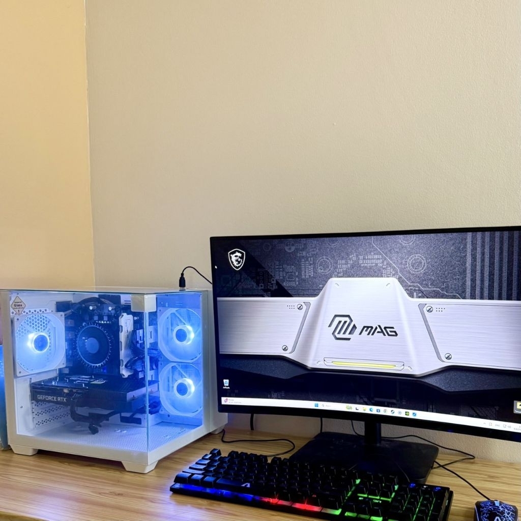 คอมประกอบ พร้อมใช้งาน คอมพิวเตอร์ CPU I5 12400F RTX 5060