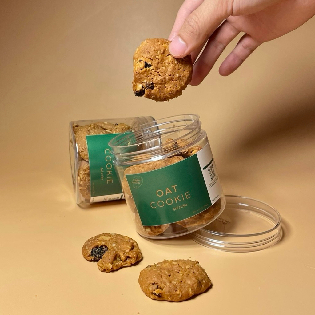 คุกกี้ข้าวโอ๊ต : Mellow  Mellow cafe เจ้าดังขอนแก่น