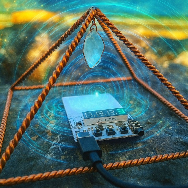 Tensor Copper Pyramid & Schumann Wave Generator Combo