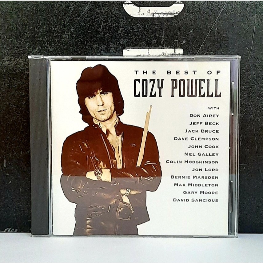 CD ซีดีเพลง Cozy Powell / The Best of Cozy Powell                                   -s13