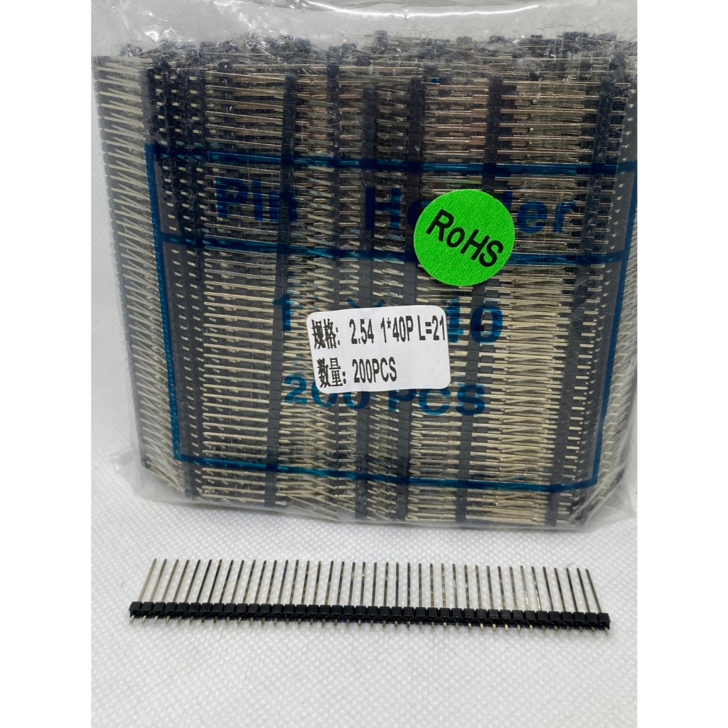 1X40Pin 2.54มม.Single Row Female + 1X40 Male Pin Header อุปกรณ์เชื่อมต่อหัวเสียบ