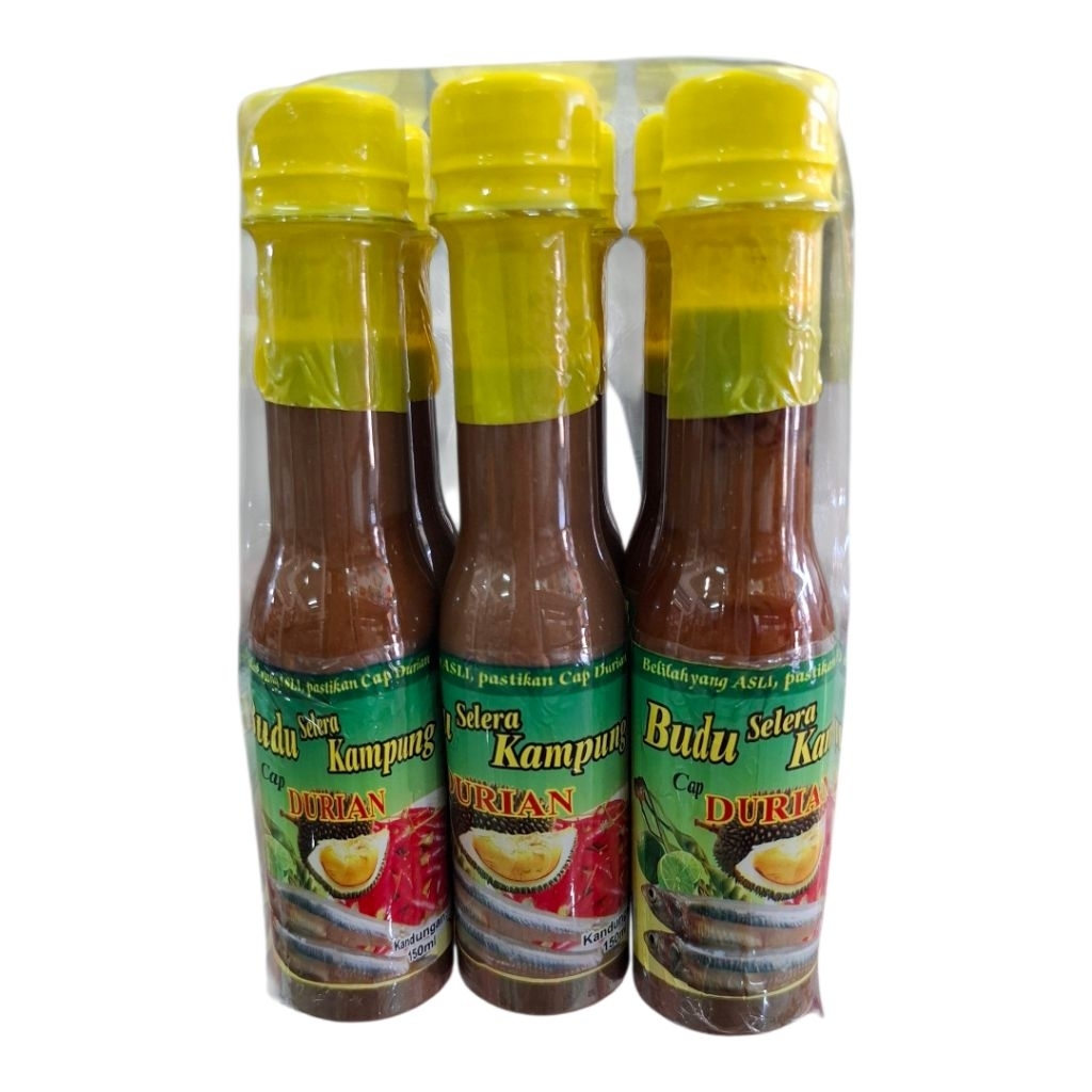 น้ำบูดูมาเล ตราดูรียัน ปรุงสำเร็จพร้อมทาน150ml.แพ็ค 6 ขวด