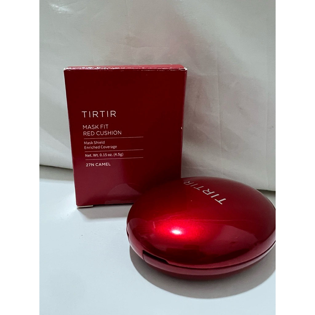 ส่งฟรี!!!! คุชชั่น Tirtir ตลับแดง #27nCamel