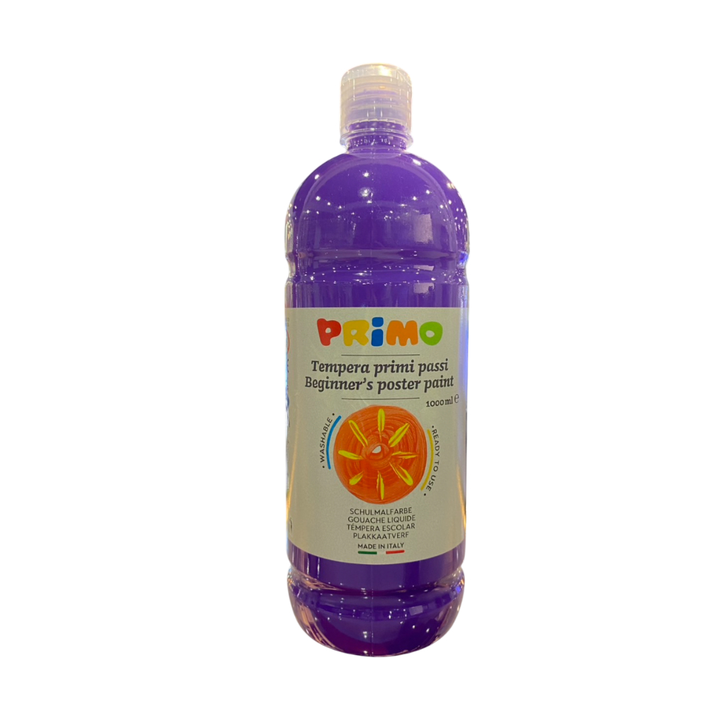 (KTS)สีโปสเตอร์ PRIMO Ready-mix Beginner"s P/M 1000ml. 400 Violet