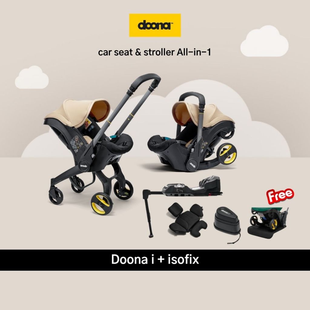 Doona I - Stroller & Car Seat คาร์ซีท รถเข็น + ฐาน Doona Isofix