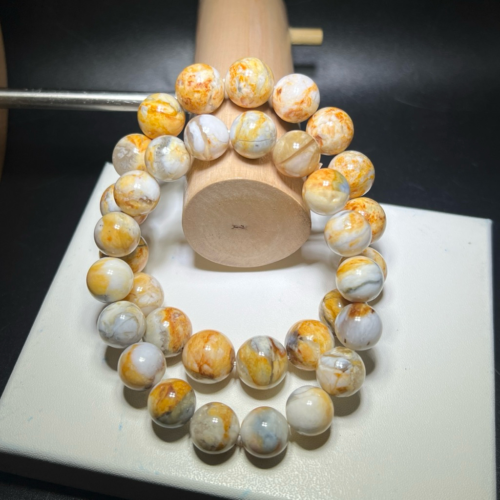 กำไลข้อมือ หินโกลเด้นโอปอล(Opal) “หินแห่งความหวังและความโชคดี”