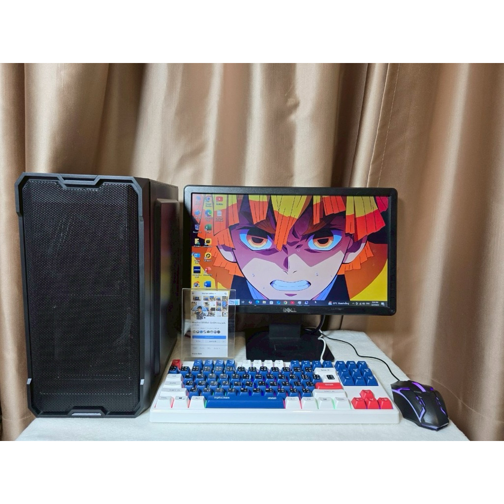 คอมชุดมือสอง 💻CPU: AMD​ A8-9600 4cores 4theads 💻GPU: AMD​ Redeon​ R7  💻PSU: Aero col 600w 80+