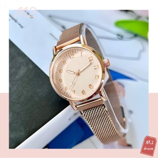 นาฬิกาโลหะสำหรับผู้หญิง (จัดส่งจากกรุงเทพฯ) เทรนด์แฟชั่น คุณ…
