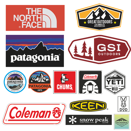 ตัวรีดแผ่นฟิมล์ โลโก้ COLEMAN , YETI , CAMP  เช็ต 1 🌲  * ตัวรีดติดเสื้อโลโก้สุดฮิต 🌄