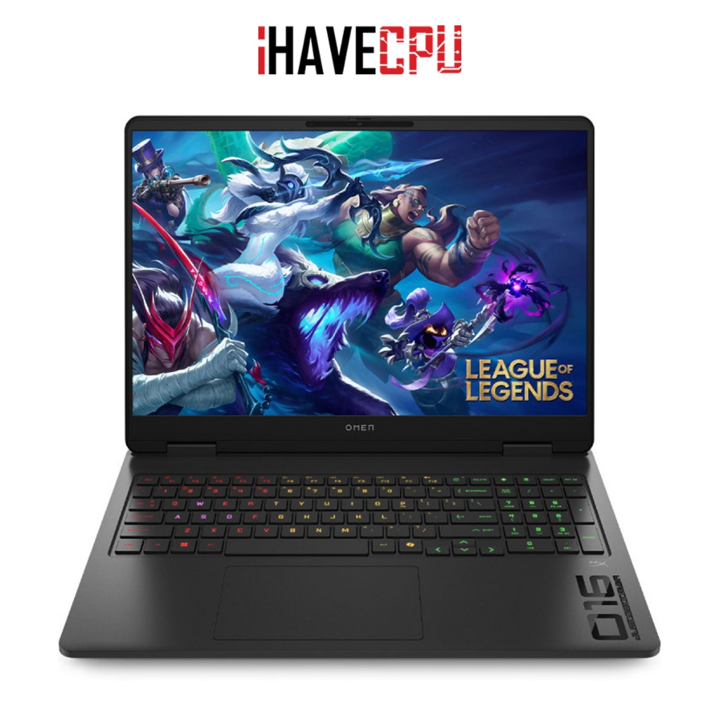 iHAVECPU NOTEBOOK (โน้ตบุ๊ค) HP OMEN 16-AP0159AX (SHADOW BLACK)