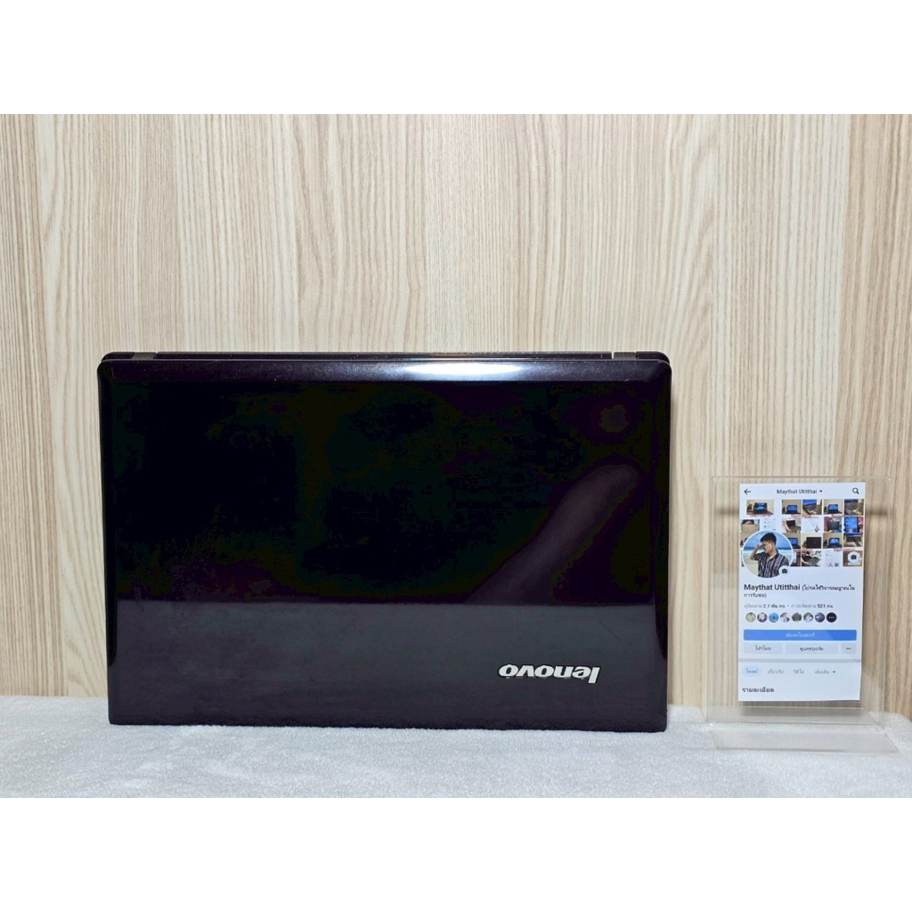 Notebook Lenovo​ G480 บอดี้สีดำ 💻CPU:INTEL​ CORE​ I5-3210M 2C​ 4T​ โน๊ตบุ๊คมือสอง