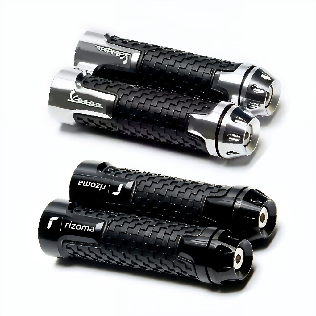 [พร้อมส่ง🇹🇭]ปลอกแฮนด์vespa  ปลอกแฮนด์rizoma ปลายเปิด+ตุ้ม เหมาะสำหรับvespaใส่กระจกปลายแฮนด์ และกระจก