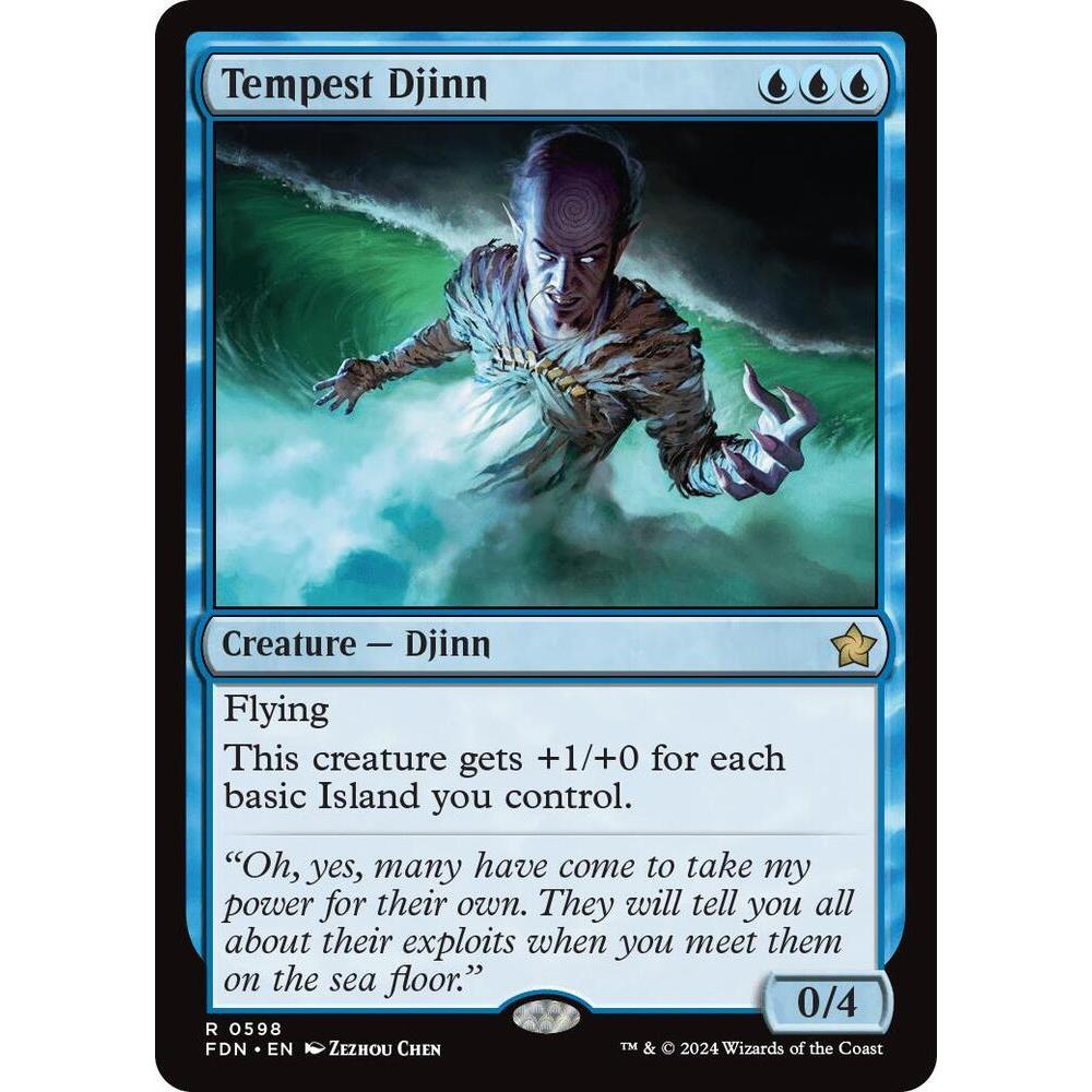MTG : Tempest Djinn - Foundations (FDN)