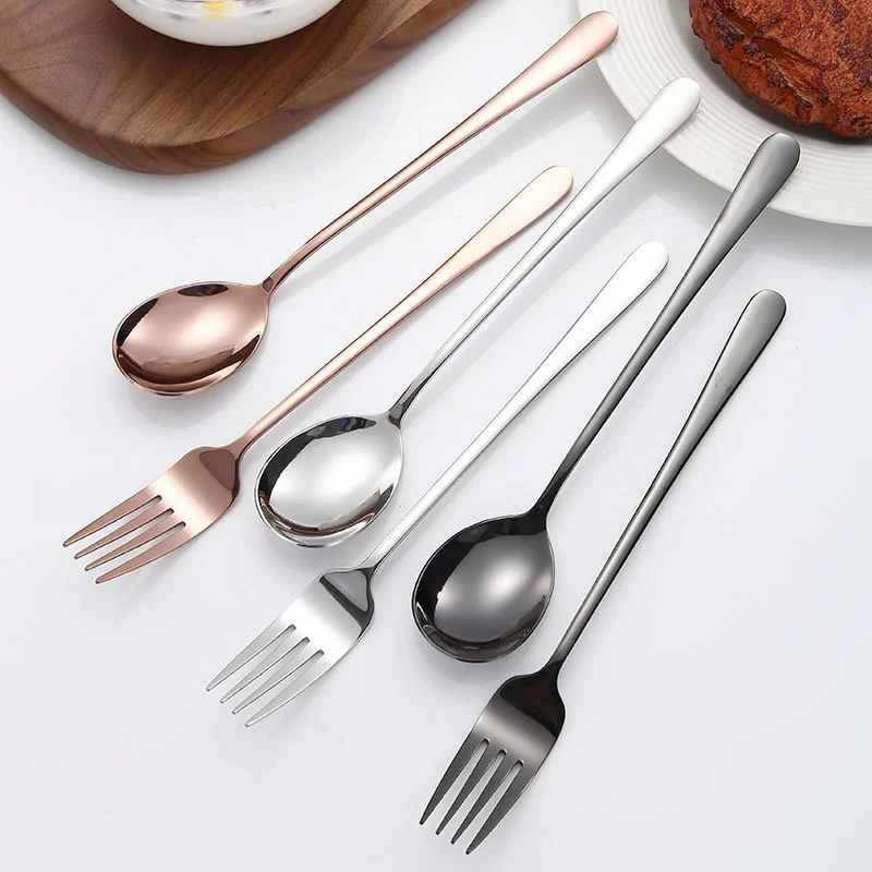 ShopAt.Two[ST-3001] ชุดช้อนส้อม ช้อนเกาหลี ช้อนสแตนเลส304