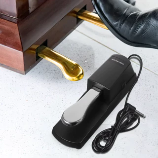 แป้นเหยียบคีย์บอร์ด（Sustain Pedal ）6.5/6.35mm ซัสเทน สำหรับคีย์บอร์ดเปียโนไฟฟ้า ประกันจากศูนย์