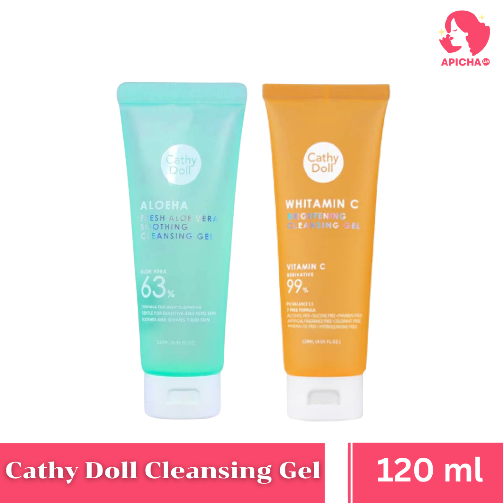 Cathy Doll Cleansing Gel เคที่ดอลล์ คลีนซิ่ง เจล 120ml (1pcs)