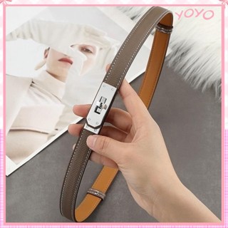พร้อมส่ง🔥COD เข็มขัดเส้นเล็กสไตล์ใหม่ เรียบง่ายและอเนกประสงค…