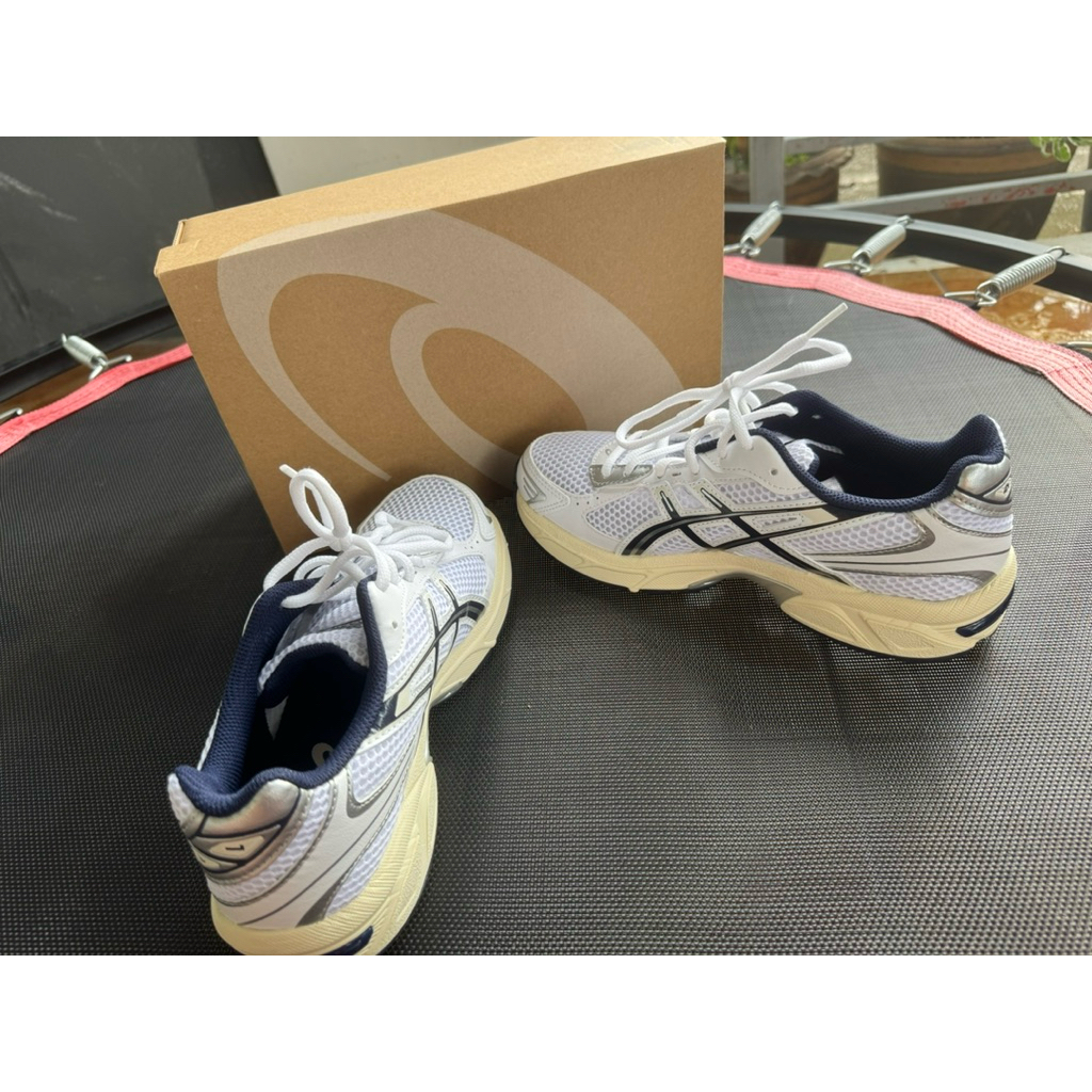 ASICS GEL-1130 WHITE/MIDNIGHT(1202A164-110) แท้100% มือสอง