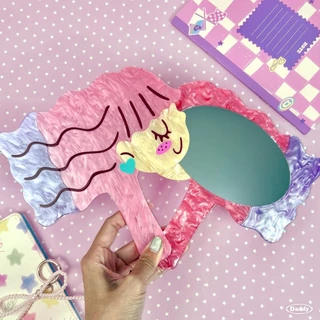 DADDY | Daddy Hand Mirror กระจกแบบถือ สุดน่ารัก