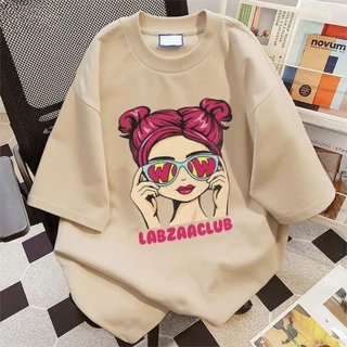COD✅ (จัดส่งในกรุงเทพฯ) MAO Shop เสื้อยืดผู้หญิงoversized ทรงหลวม ผ้าคอตตอน 100% ใส่สบาย ฤดูร้อน สไตล์เกาหลี-A10