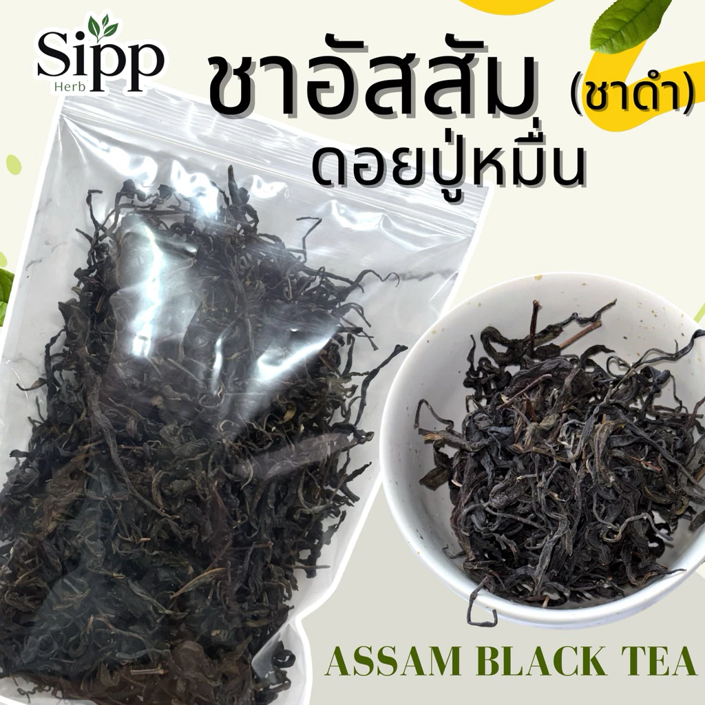 🍃 ชาอัสสัม ดอยปู่หมื่น 500g | Assam Tea | ทำมือแท้ ปลอดสาร | ชาดำ หอมเข้มจากยอดดอย | ออร์แกนิกจากแหล่งปลูกธรรมชาติ
