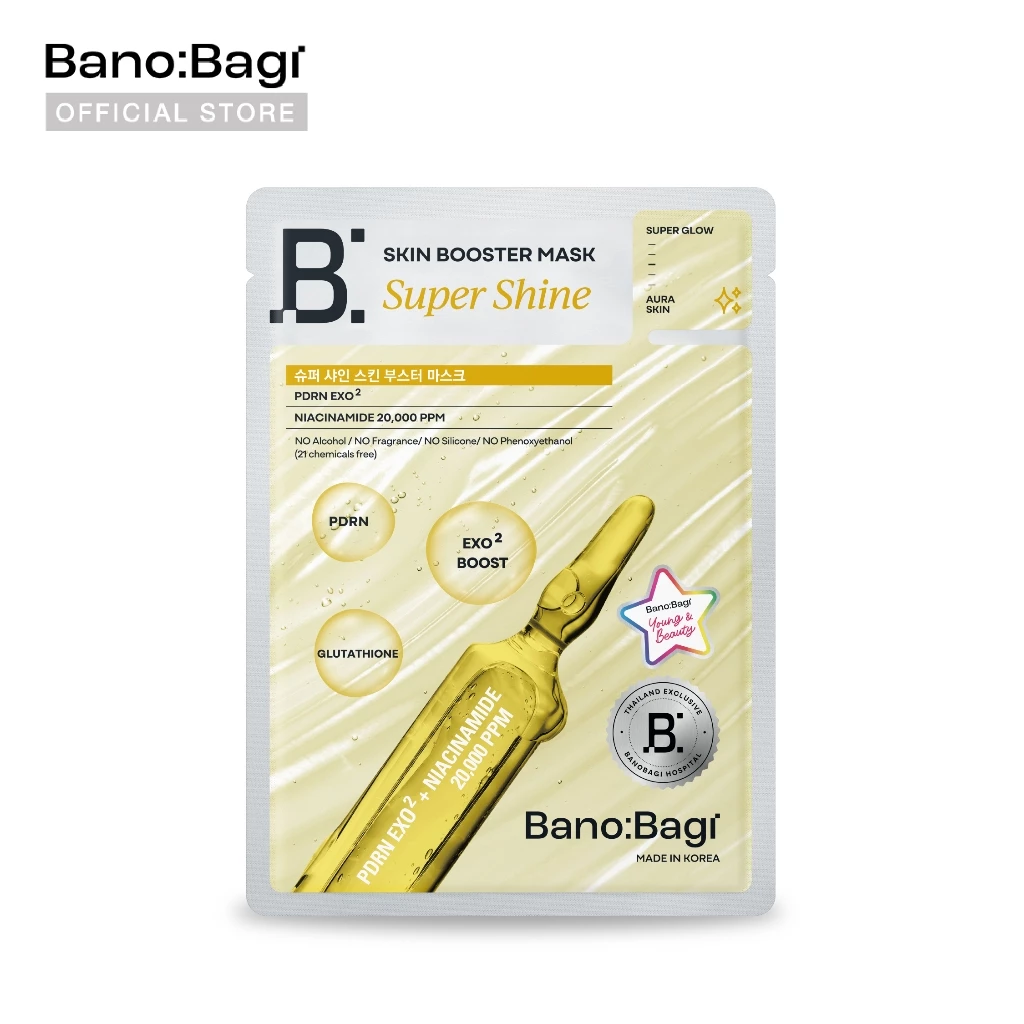 BANOBAGI Skin Booster Mask - Super Shine (1 pc.)