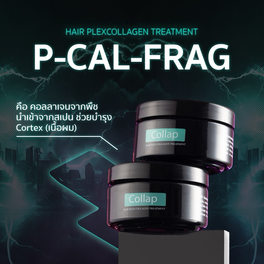 COLLAPโปรซื้อ1แถม1 ปกติ1980 ลดเหลือ 1040 บาทเท่านั้น คอลลาเจนจากพืช x เพล็กซ์เชือมแกนบำรุงทุกชั้นผม - รูปที่ 3